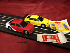 Racy / Artin 2 Spurwechsel - Fahrzeuge  A + B  15V für Autorennbahn 1:43*Neu