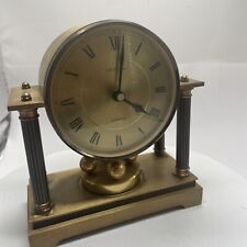 Drehpendeluhr Kaminuhr Tischuhr Batterie Dugena-Hettich DEFEKT