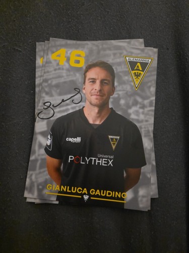 Alemannia aachen autogramm - alemannia,