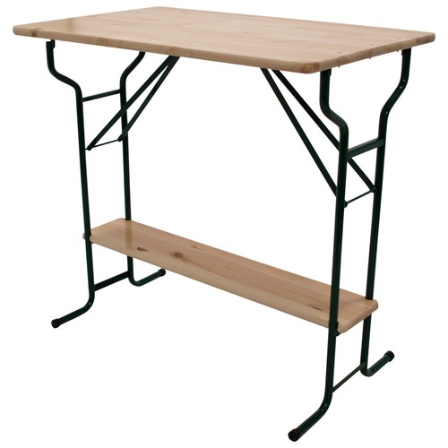 Stehtisch klappbar aus - holz, &
