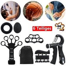 Handtrainer Unterarmtrainer Fingertrainer Set Verstellbarer Griffkraft Trainer