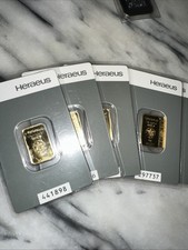 5g Feingold Heraeus Goldbarren