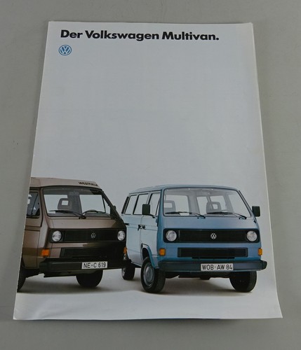 Prospekt broschüre vw bus - /,