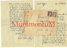 Brief 1944 ESSEN Chaos an