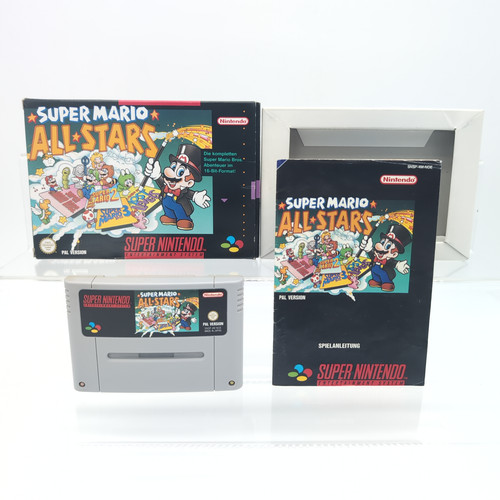 Super mario all stars snes - super, ovp
