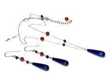 Schmuckset Kette Ohrringe