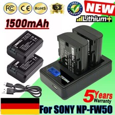 2x NP-FW50 Akku & Ladegerät
