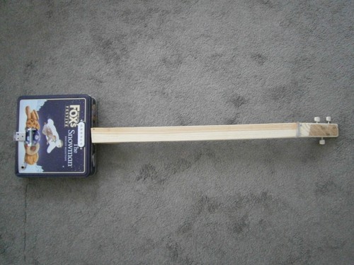 Saitige cigar box canjo - 3-saitige,