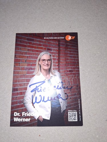 Autogrammkarte friederike - autogrammkarte,
