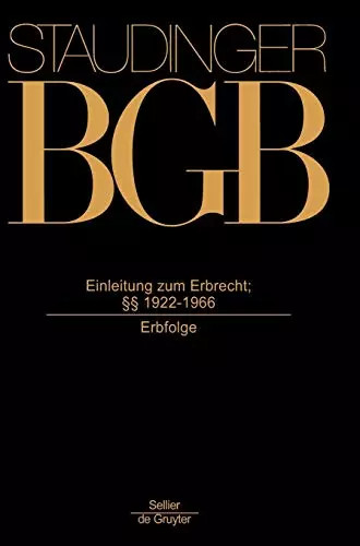 Einleitung zum erbrecht - einleitung, §§