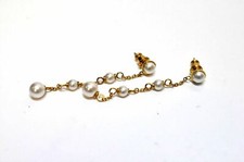 Skagen Damen Ohrhänger Ohrringe GOLD HOOP CHAIN DA JESG035 17-HI6474/449