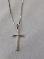Kinder-Silberkette Kreuz 925, Konfirmationsgeschenk, Taufgeschenk