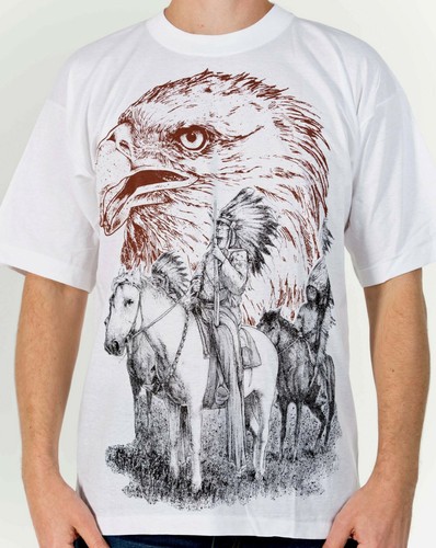 Shirt indianer bigprint - indianer,
