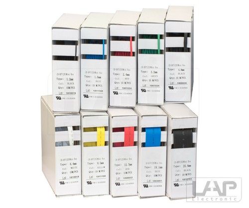 Schrumpfschlauch farben - schrumpfschlauch, in