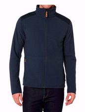 Fjällräven Jacke Sweatjacke Herren Gr.L Sten Fleecejacke Fleece Navy Blau 152512