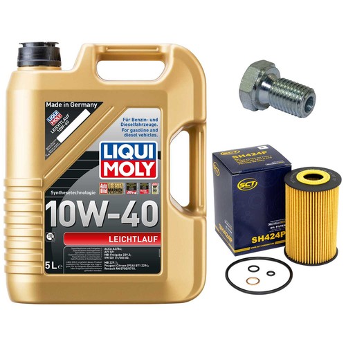 Motoröl filter set 10w - motoröl,