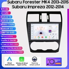 9" für Subaru XV Crosstrek 12-14 Android13 CarPlay Autoradio Stereo Radio 6G+64G