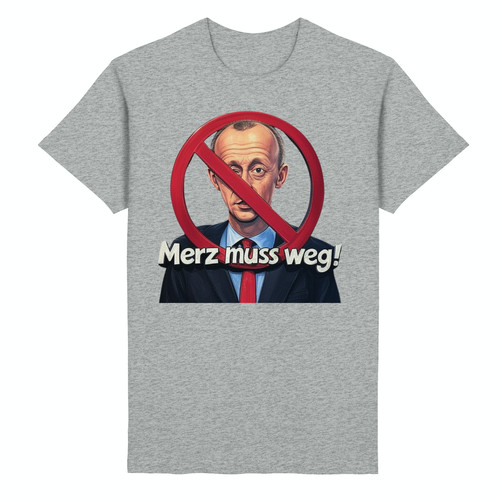 Merz muss weg shirt - weg!, t-shirt