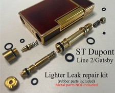 ST Dupont Gatsby Line 2 Lighter O Ring Service Repair Kit Spareparts Fix leak