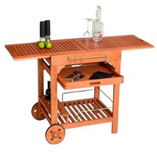 MX Servierwagen Akazienholz