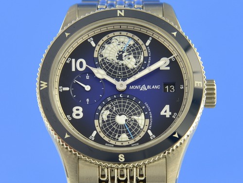 Montblanc 1858 geosphere blue - montblanc,