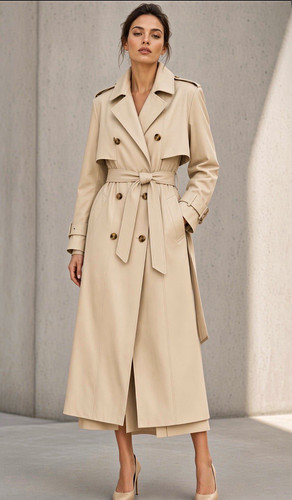 Zara damen leder trenchcoat - zara,
