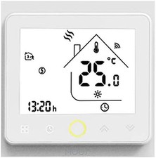 MOES Smart ZigBee Alexa Fußbodenheizung Thermostat 16A Elektroheizung - Weiß【Tuy