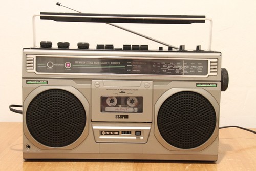 Vintage ghettoblaster hitachi - vintage,