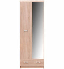 Kleiderschrank TOP MIX 2D1S/60CM Wohnzimmer laminierte Platte Sonoma Breite 60cm