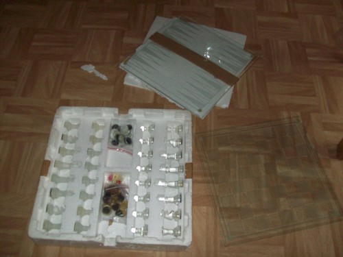 Glas schachfiguren komplett - schachfiguren,