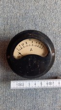 Altes Amperemeter, 8A, Strom - Messgerät.