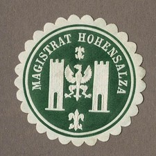 Siegelmarke Posen: MAGISTRAT HOHENSALZA (Inowrocław)
