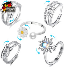 5er Anxiety Ring Damen