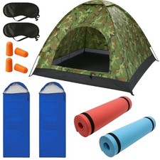 2 Personen Camping Zelt Set