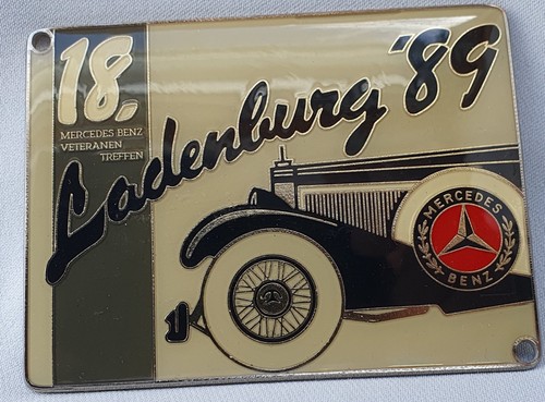 Plakette badge mercedes benz - badge,