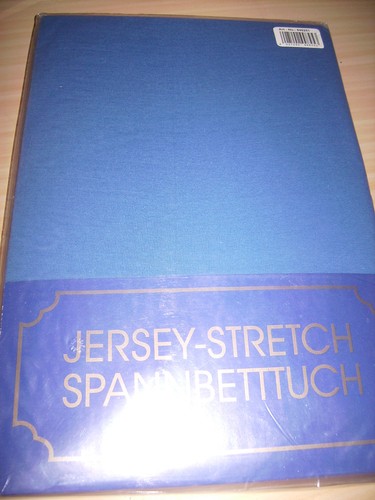 Jersey strech spannbetttuch - spannbetttuch, zu