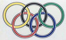 Verschiedene olympische ringe - verschiedene,