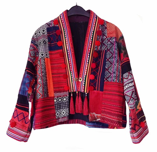 Patchwork quilt sommerjacke - patchwork,