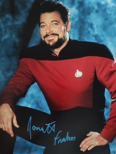 Jonathan frakes autogramm - jonathan,