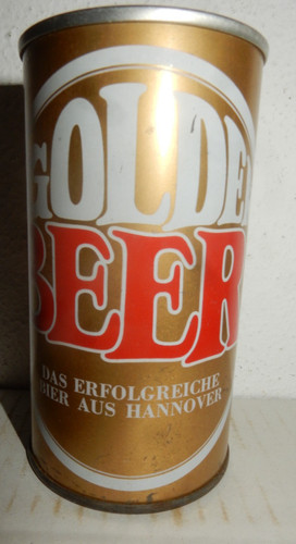 Golden beer stahl bierdose - bierdose, aus