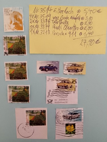 Briefmarken deutschland lot - briefmarken,