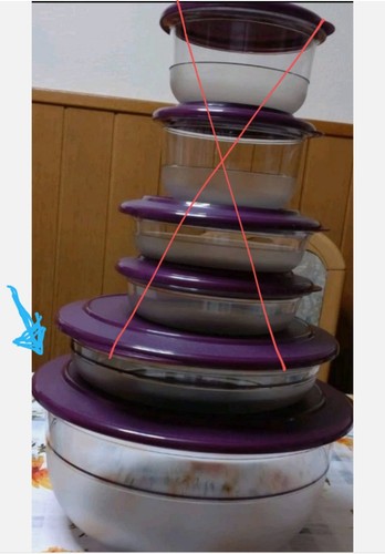 Tupperware tafelperle l - tupperware, 6