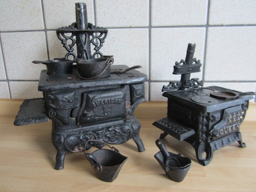Stück puppenstuben ofen aus - puppenstuben,