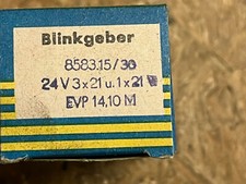 unbenutzter originaler DDR FER Blinkgeber 24V 3x21W+1x21W 8583.15/30  IFA