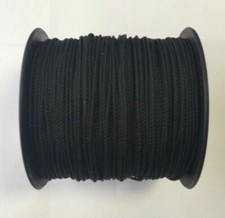 Drachenschnur Takelgarn PES 50 Meter  schwarz