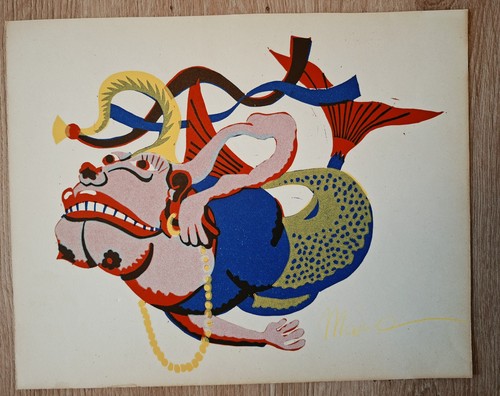 Linolschnitt von artur - linolschnitt,