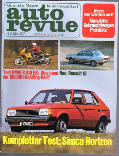 Auto revue 1978 ford - /,