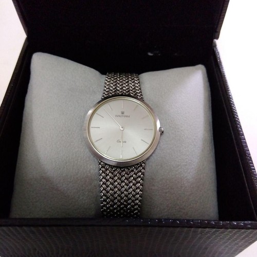 Waltham quarzuhr meshband - quarzuhr,