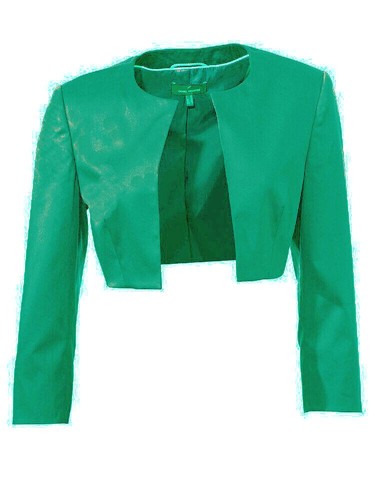 Satin bolero grün daniel - grün, 40