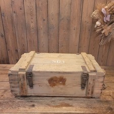 alte Munitionskiste Holzkiste WK II Wehrmacht SD 1 mit Seilgriff